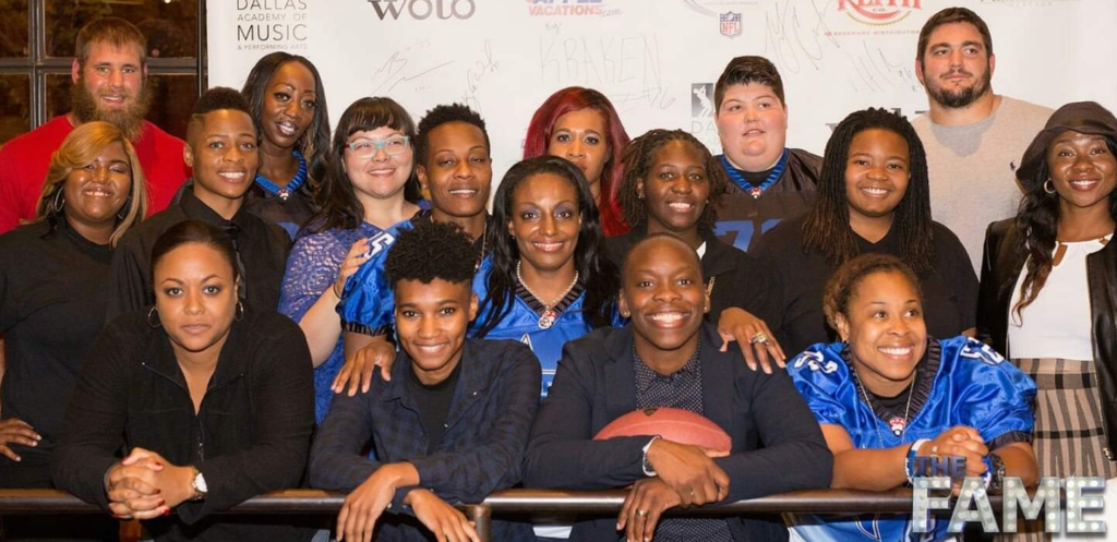 Meet Odessa Jenkins. Co-founder of the WNFC (Woman's National Football