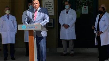 Columbus Mayor Ginther signs executive order on wearing a mask in public places Friday, Sept. 10